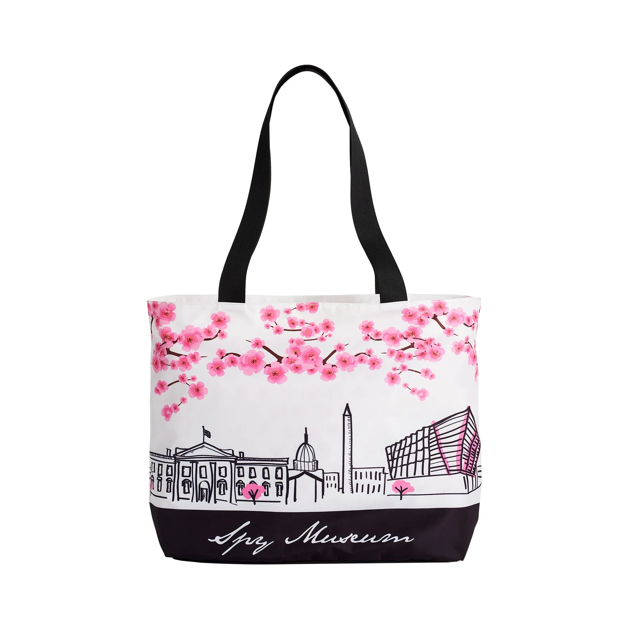 SPY Cherry Blossom Lined Tote