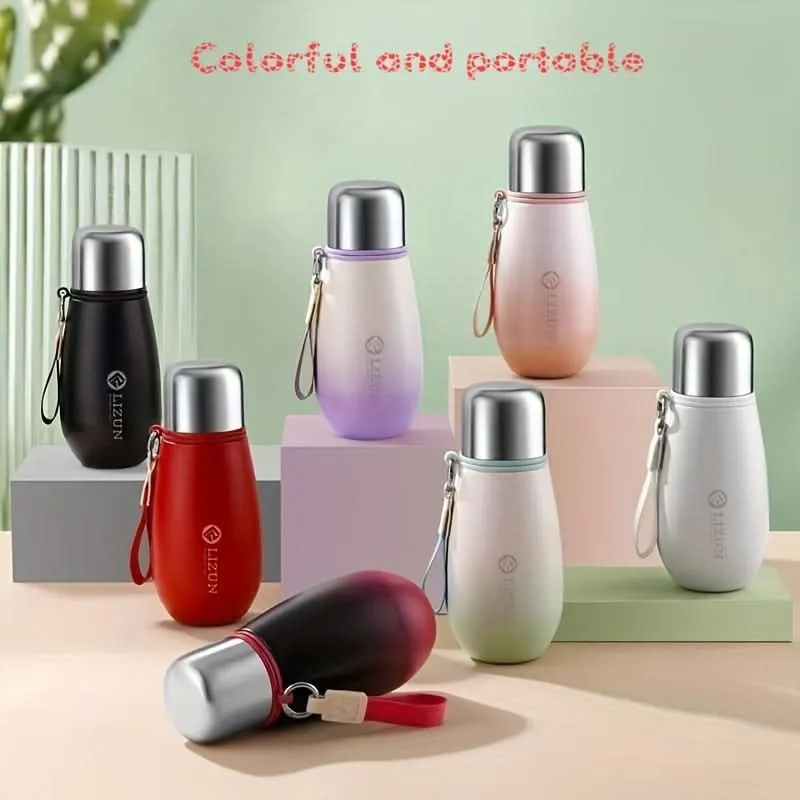 Stainless Steel Vacuum Insulated Mini Tumbler – Leak-Proof Pocket Flask