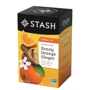 Stash Sunny Orange Ginger Tea 18ct