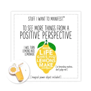Stuff I Want To Manifest: Positive Perspective