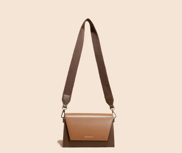 Sunny Bag Genuine Leather Crossbody - Versatile Small Square Bag for Women