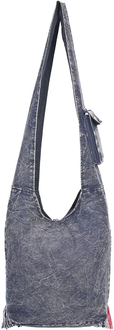 THE COLLECTION ROYAL Hobo Crossbody Bags for Women, Boho Purse, Boho Bag | Hippie Bag, Indie Tote Bag, Cloth Purse for Women