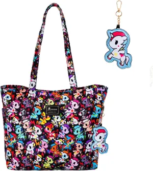 Tokidoki Canvas Tote Bag for women colorful,Hobo Shoulder Bag Handbag Reusable Multipurpose Shopping Grocery Bag For Outdoors