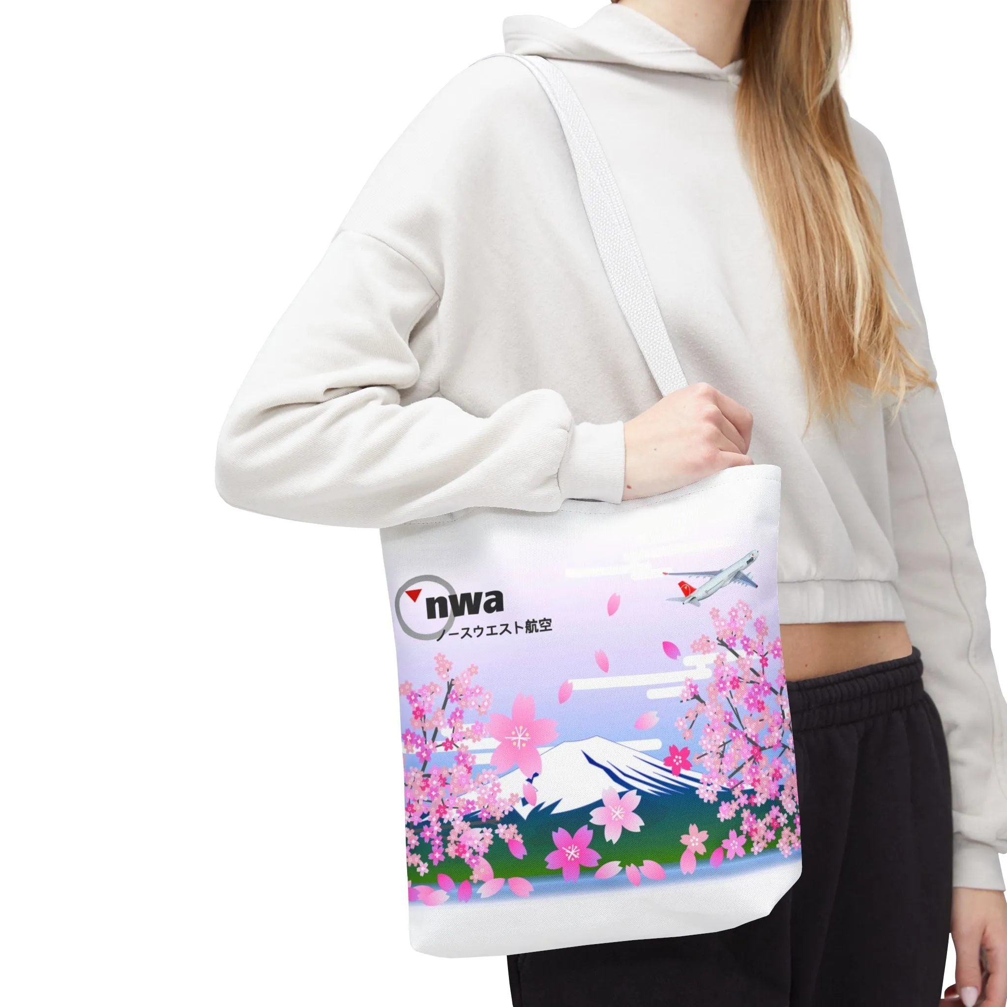 Tote Bag - Northwest 2000s Sakura Blossoms