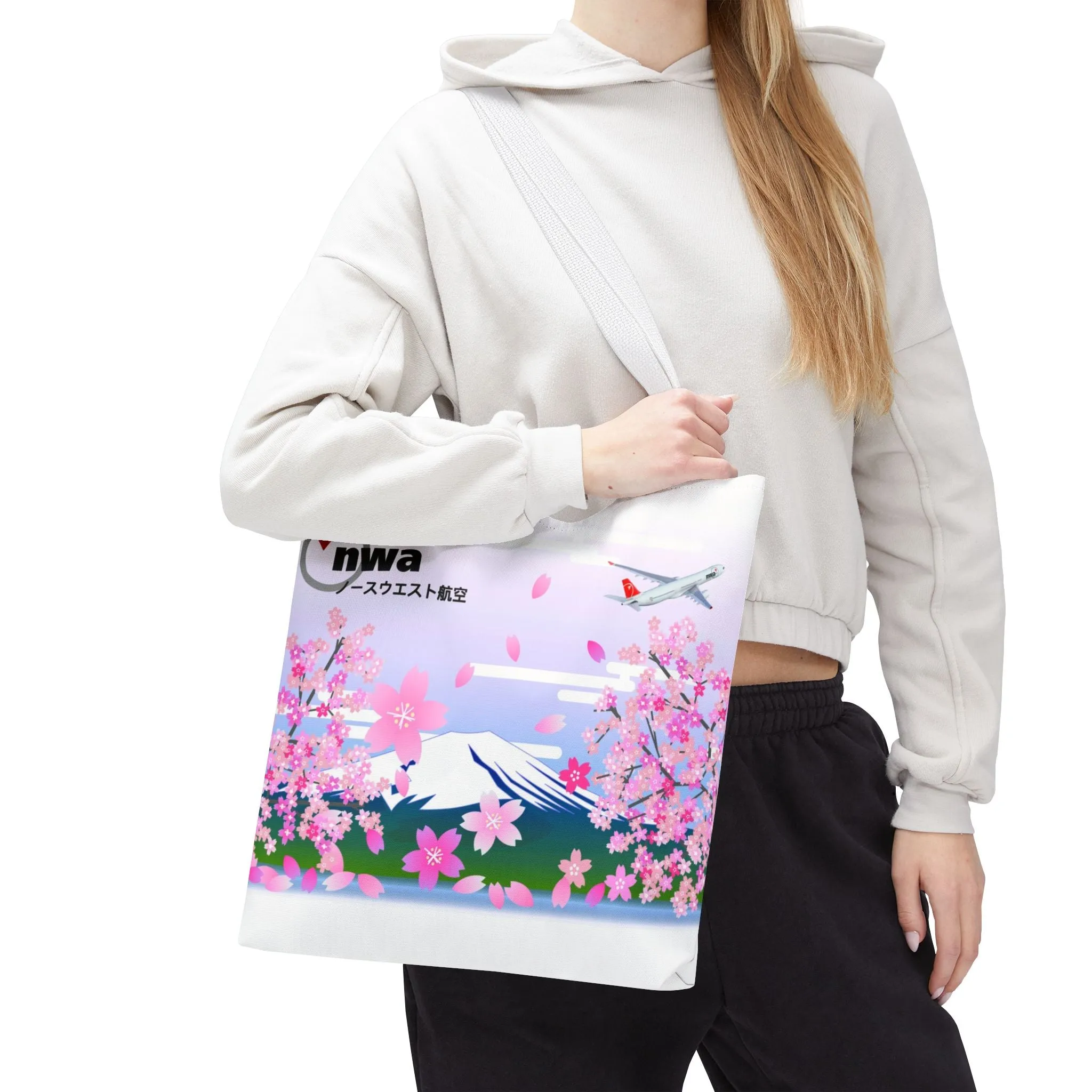 Tote Bag - Northwest 2000s Sakura Blossoms