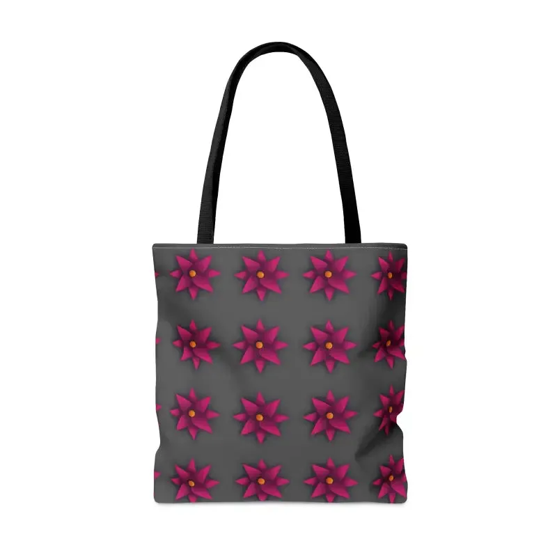 Trendy Magenta Flowers Tote Bag Turns Heads