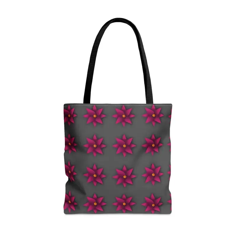 Trendy Magenta Flowers Tote Bag Turns Heads