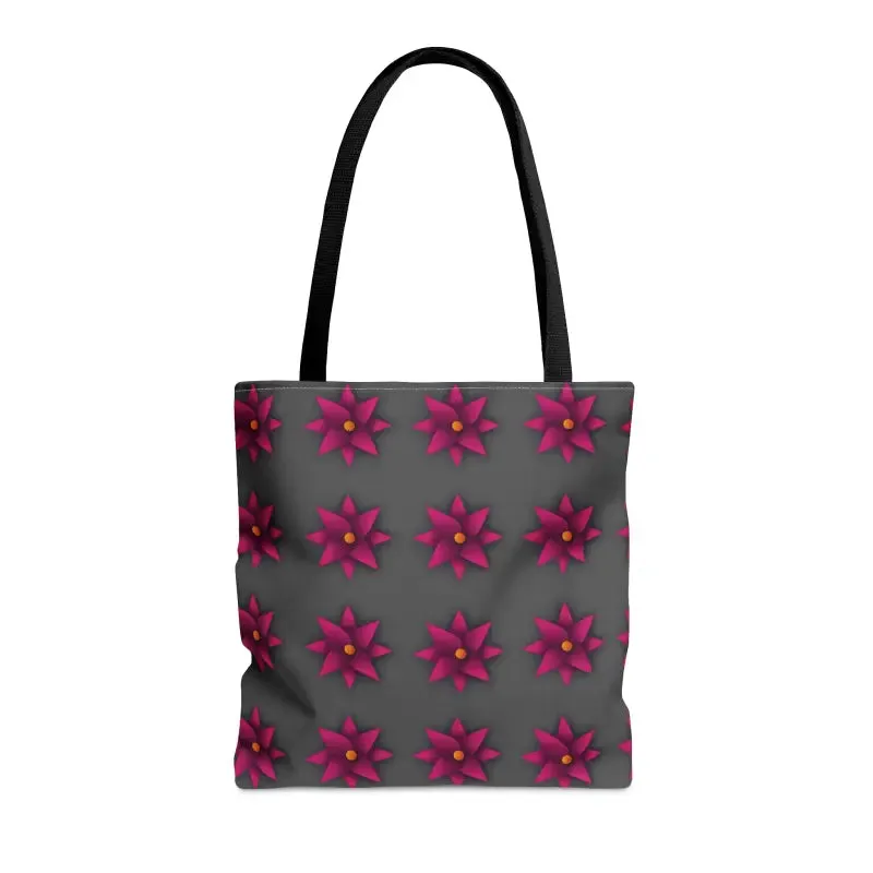 Trendy Magenta Flowers Tote Bag Turns Heads