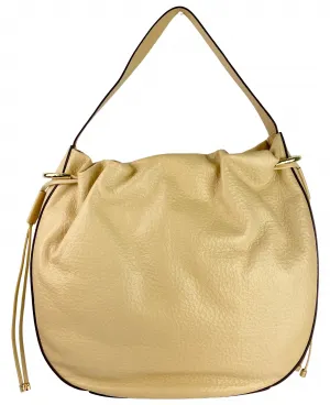 Ulla Johnson Tilda Ruched Hobo Bag in Wheat