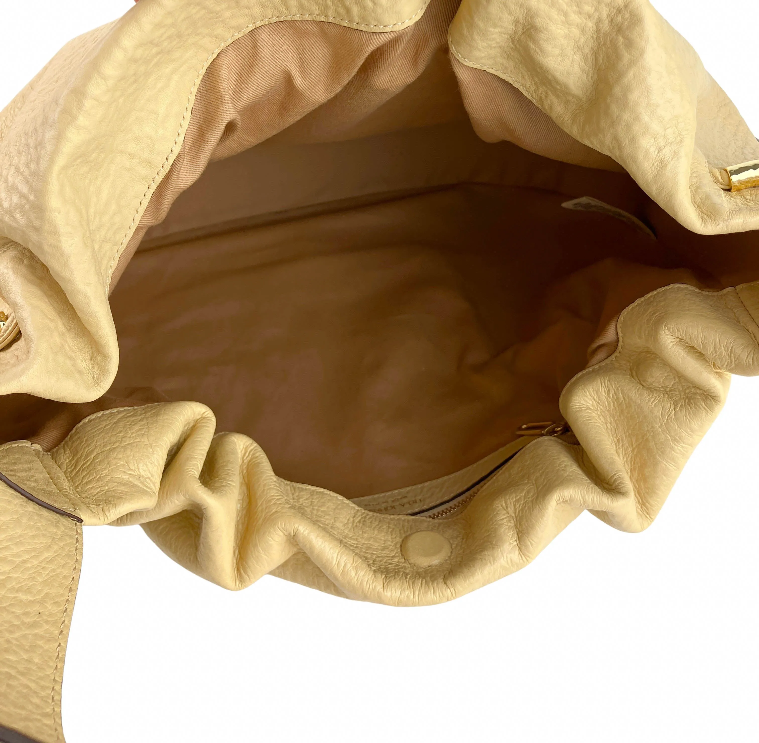 Ulla Johnson Tilda Ruched Hobo Bag in Wheat
