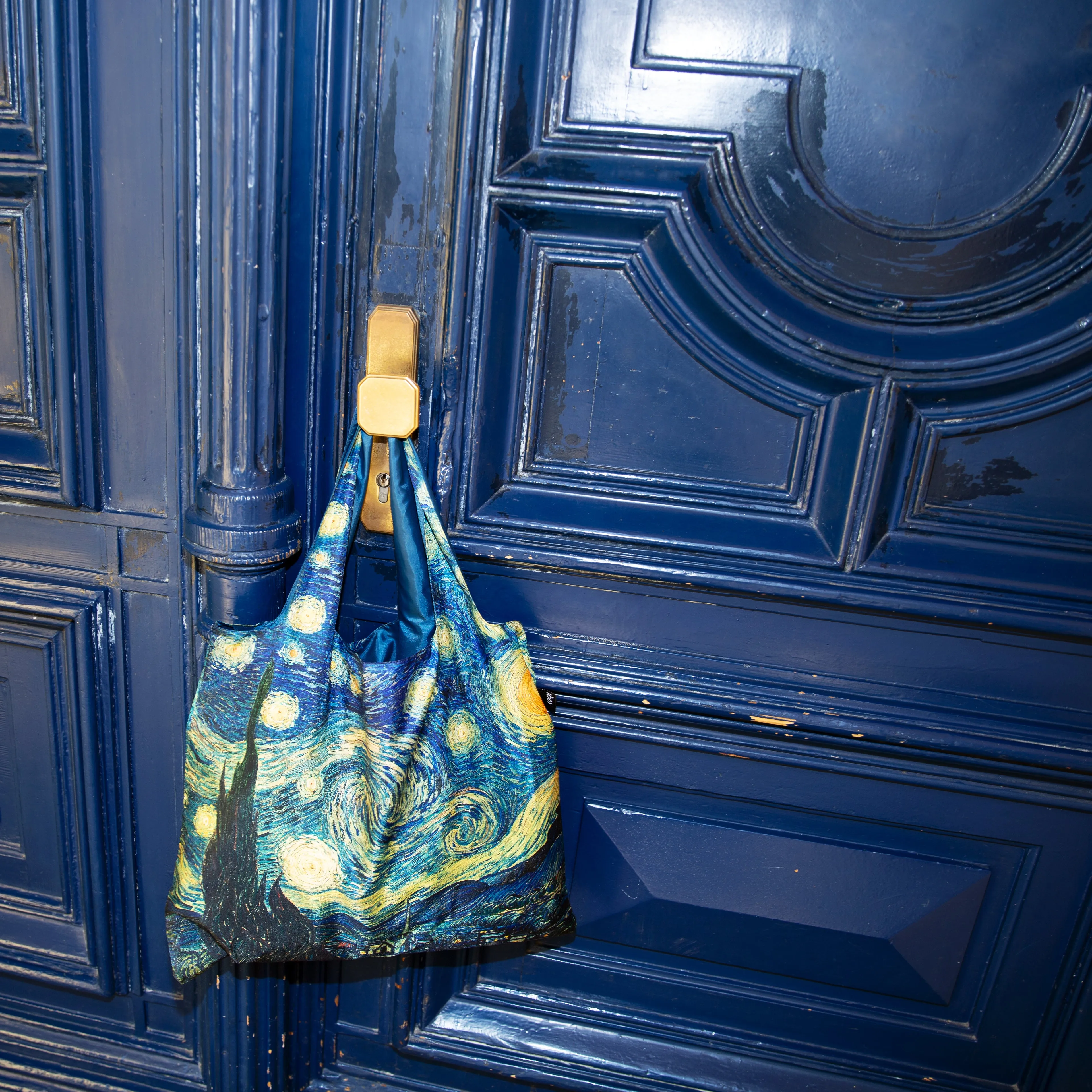 Van Gogh Museum Recycled Pocket Totebag | Starry Night (Amsterdam)
