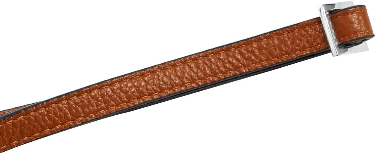 VanEnjoy Full Grain Leather Adjustable Replacement Strap Cross Body Bag Purse, 26-51" Long,0.47“Wide