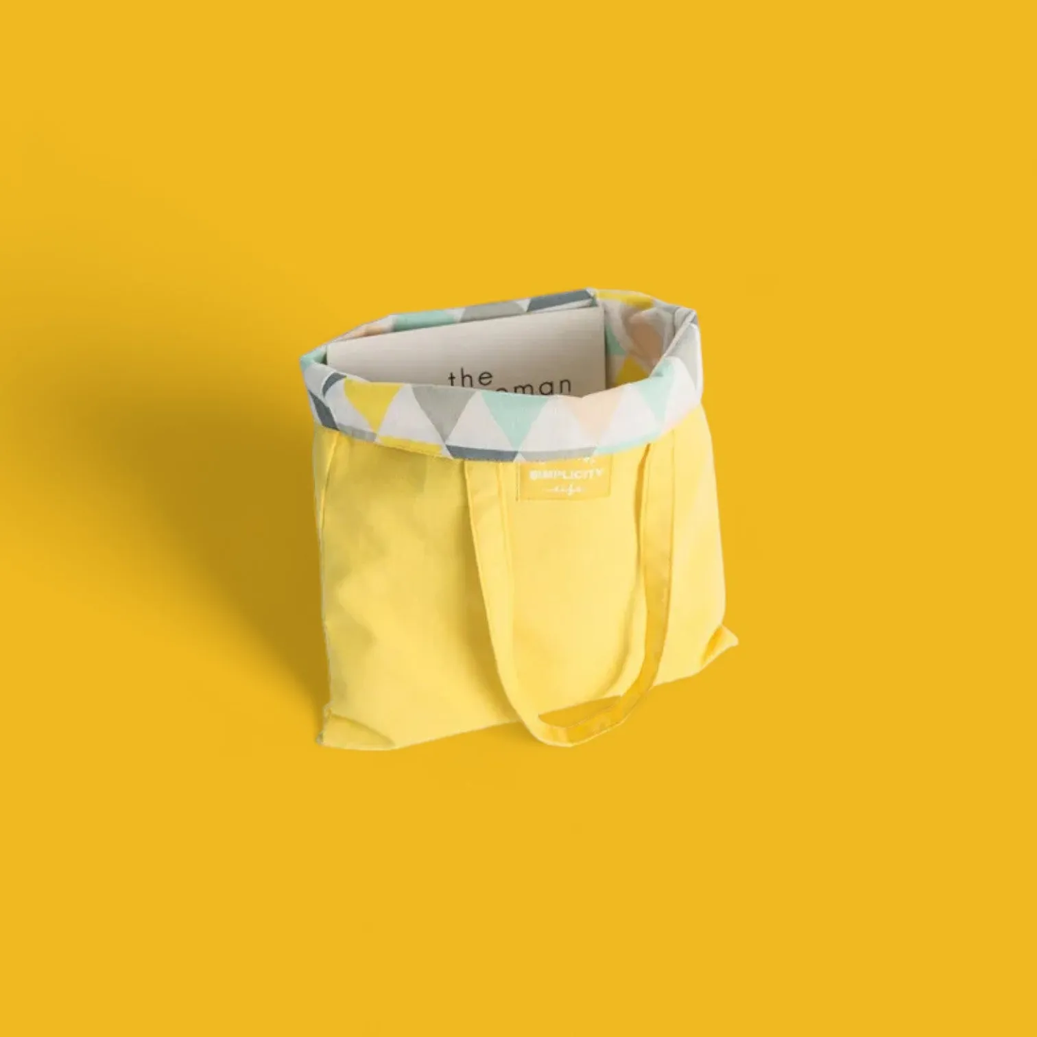 VersaStyle Cotton Canvas Tote Bag - Double-Sided Design for Every Mood