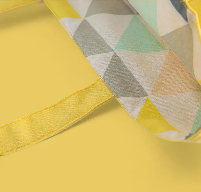 VersaStyle Cotton Canvas Tote Bag - Double-Sided Design for Every Mood