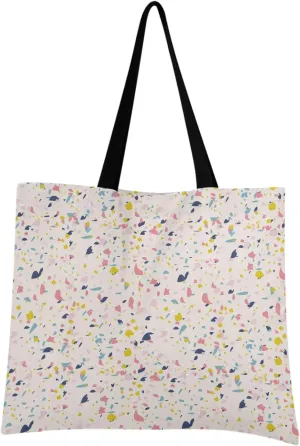 visesunny Fashion Floral Tote Bag with Interior Pocket Lightweight Travel Shoulder Bag Handbag Purse