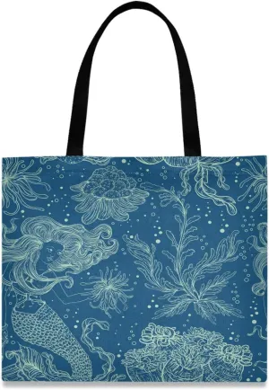 visesunny Fashion Floral Tote Bag with Interior Pocket Lightweight Travel Shoulder Bag Handbag Purse