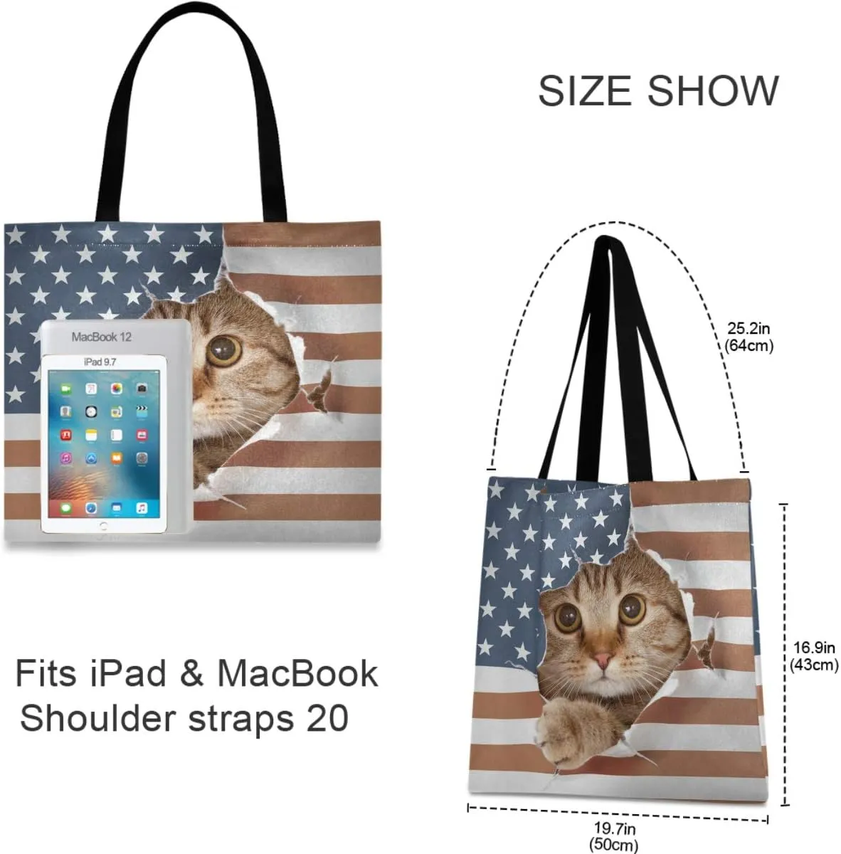 visesunny Fashion Floral Tote Bag with Interior Pocket Lightweight Travel Shoulder Bag Handbag Purse