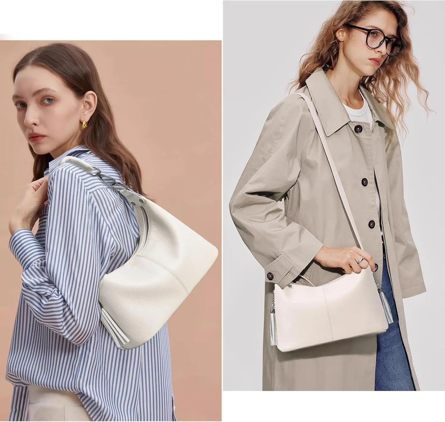 VODIU Small Hobo Purses for Women Shoulder Bag Top Handle Crossbody Bags for Women Trendy Tote Handbags with Strap