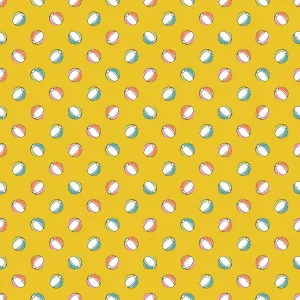 Wanderlust Beach Balls in Yellow