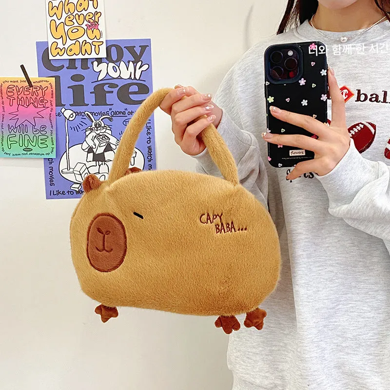 Water Guinea Pig Plush Girlish Lovely Handbags