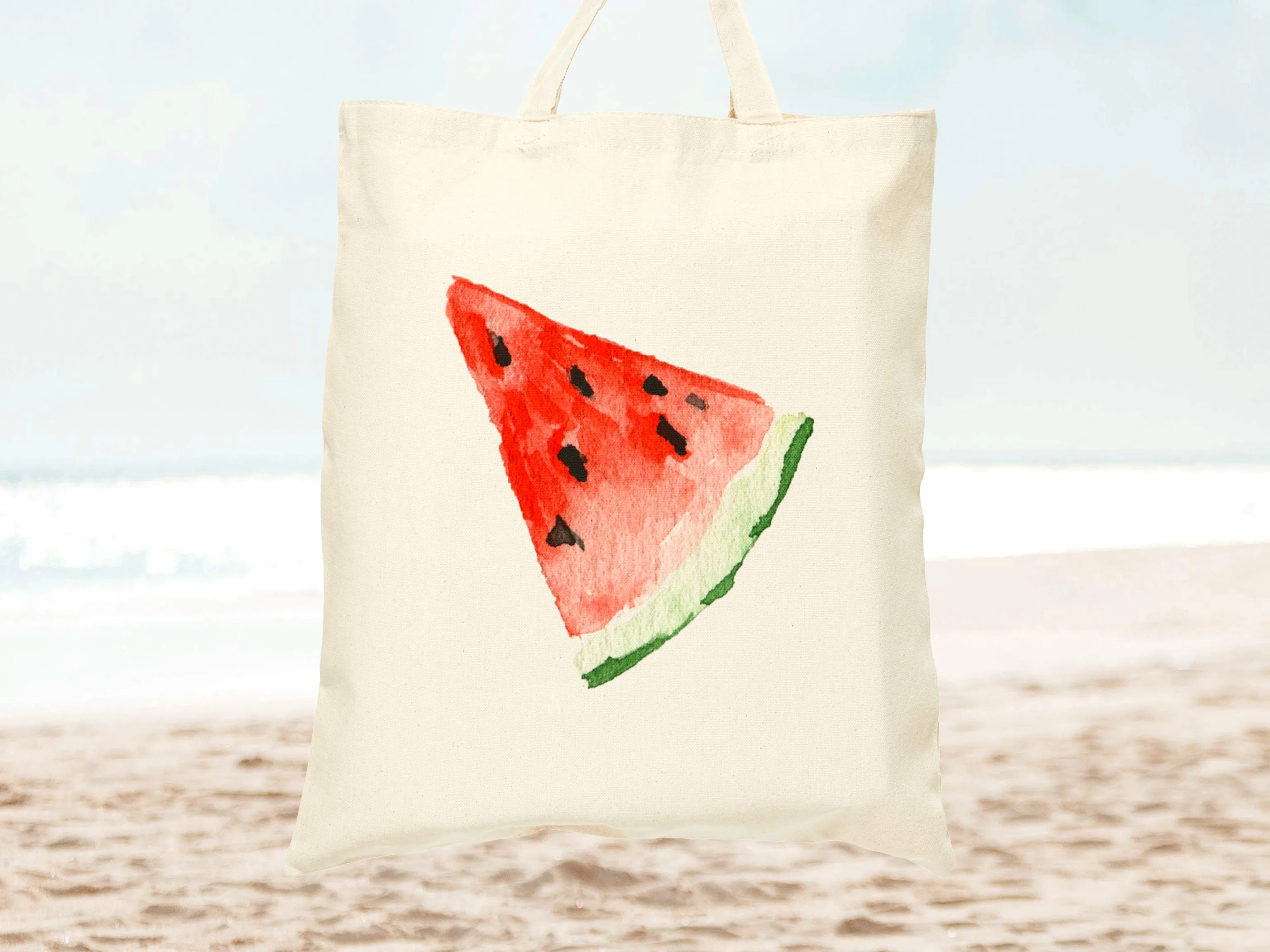 Watermelon Canvas Tote