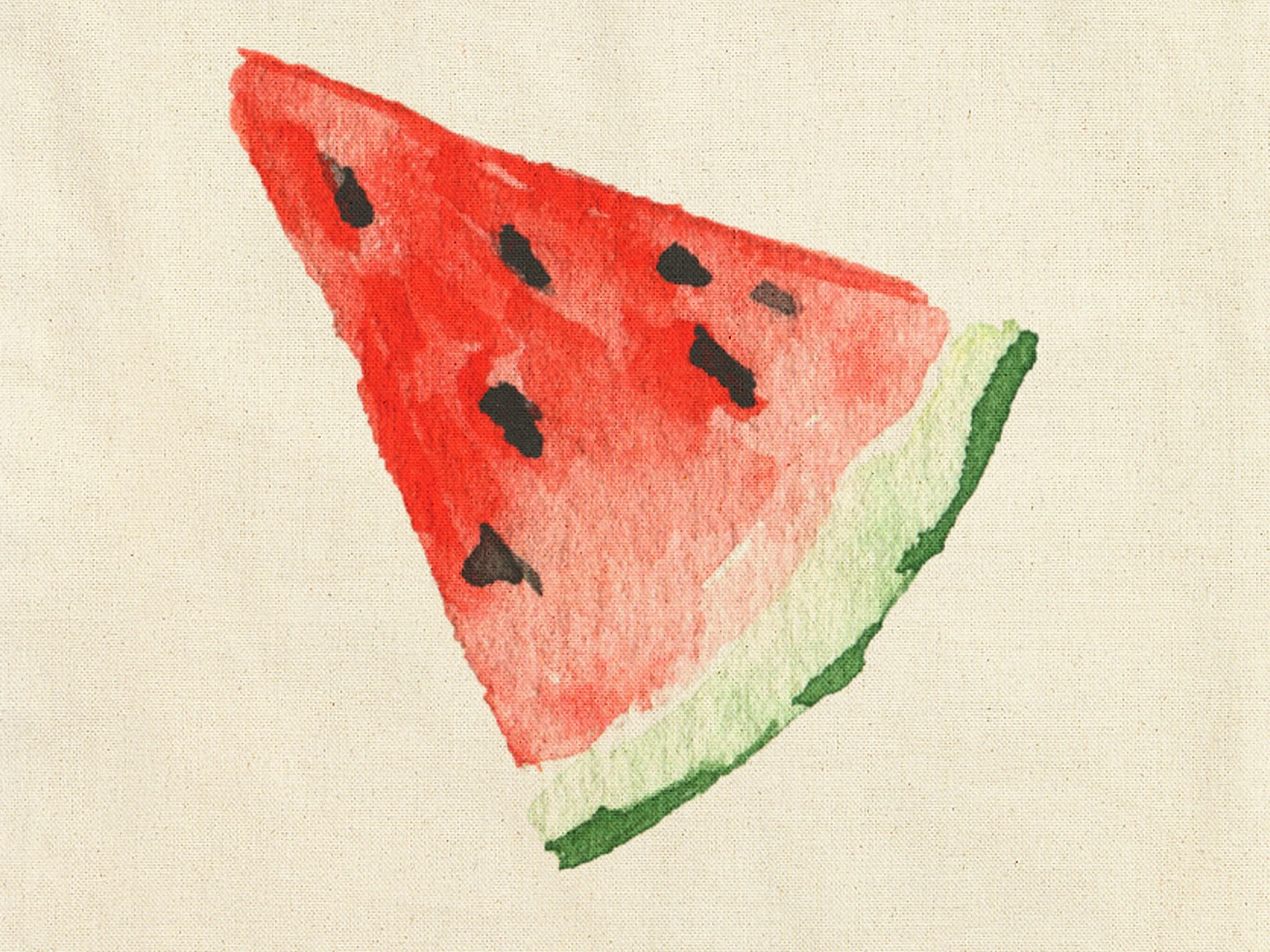 Watermelon Canvas Tote