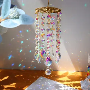 Wind Chimes Crystal Wind Chimes Colorful Hanging Glass