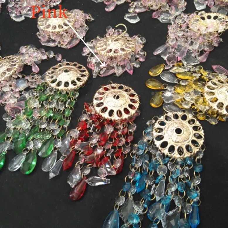 Wind Chimes Crystal Wind Chimes Colorful Hanging Glass