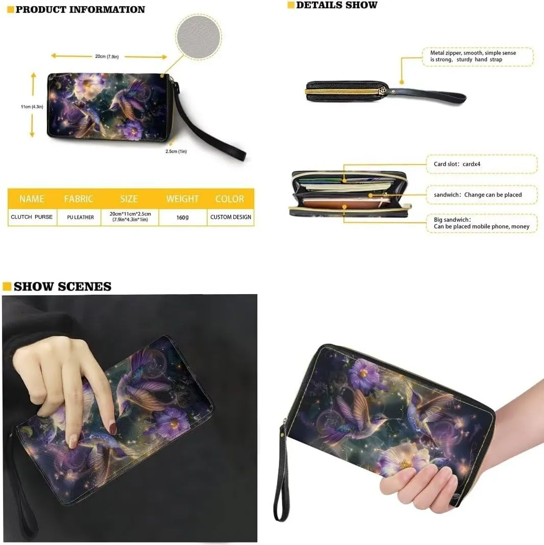 Women Purse Handbags Wallet Sets Leather Shoulder Tote Bag for Women,Top Handle Purse with Wrist Wallet Bag
