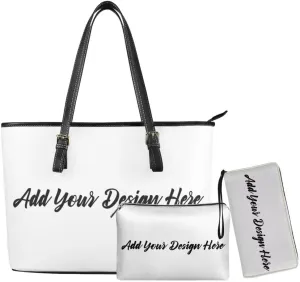 Women Purse Handbags Wallet Sets Leather Shoulder Tote Bag for Women,Top Handle Purse with Wrist Wallet Bag