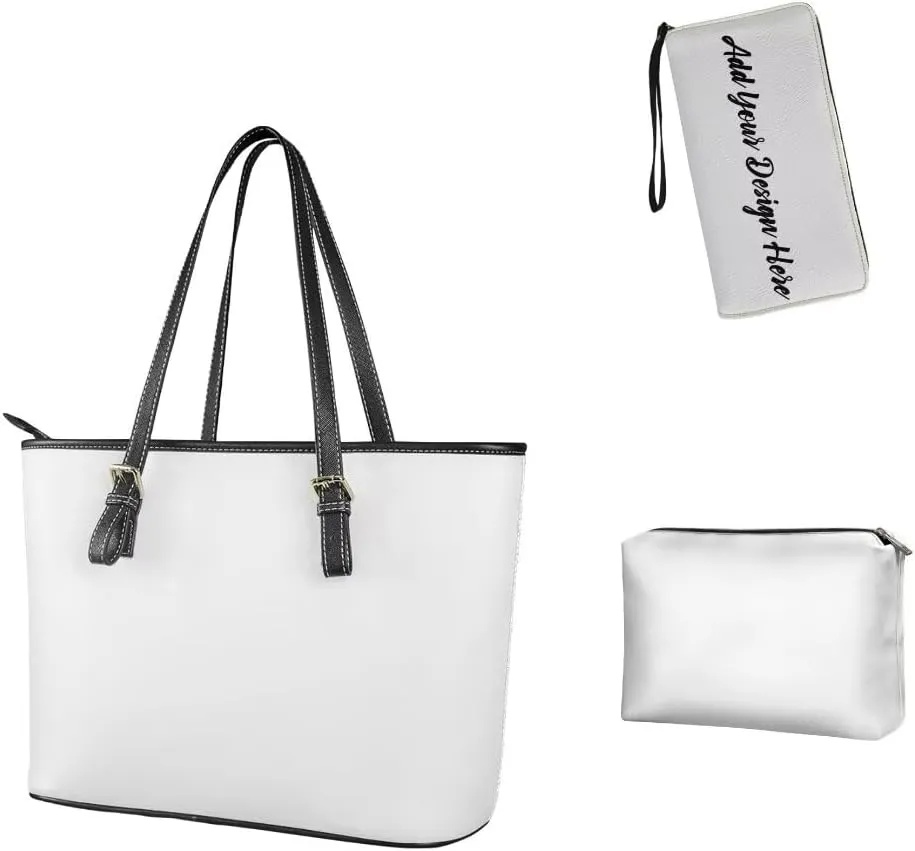 Women Purse Handbags Wallet Sets Leather Shoulder Tote Bag for Women,Top Handle Purse with Wrist Wallet Bag