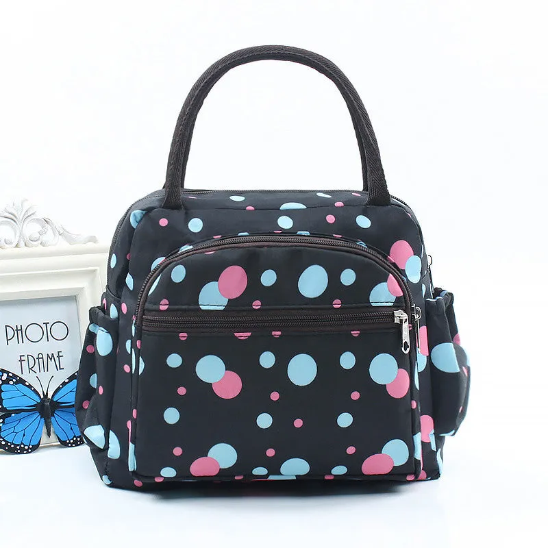 Women's Cloth Thickened Lunch Box Mother Handbags