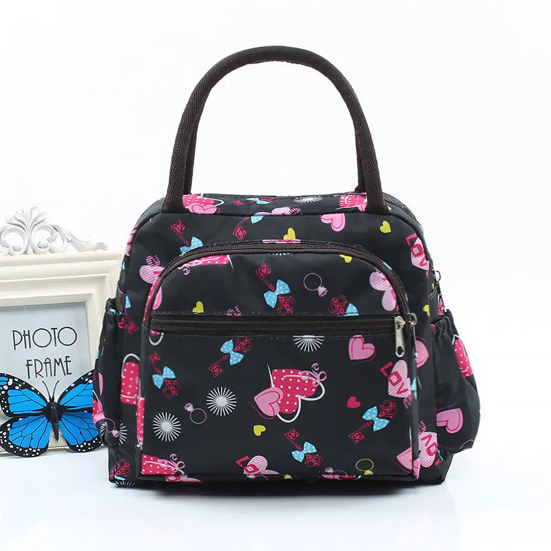 Women's Cloth Thickened Lunch Box Mother Handbags