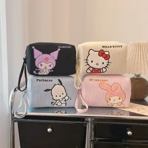 Women's Corduroy Cartoon Wash Portable Hand For Handbags