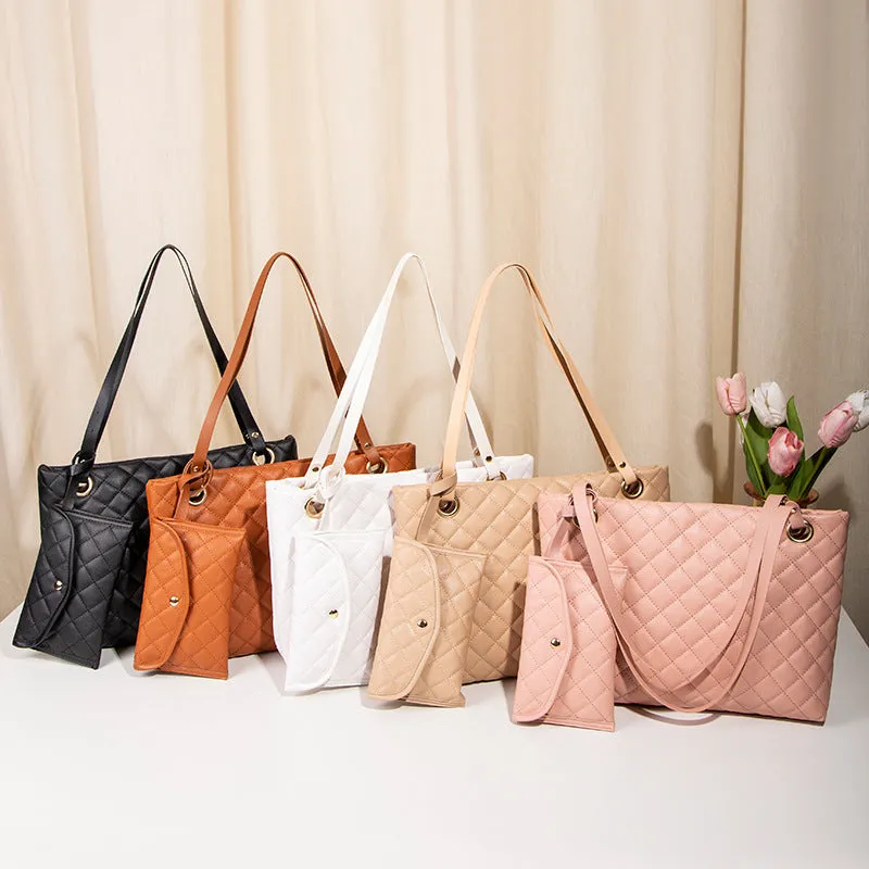 Women's Fashion Large Capacity Totes Suit Embroidery Handbags