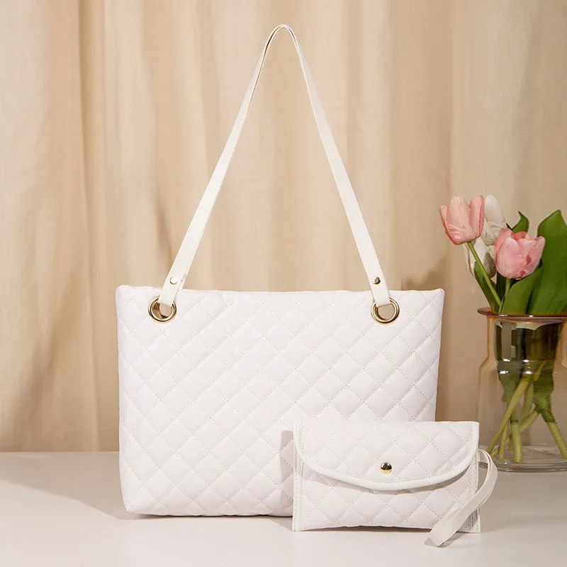 Women's Fashion Large Capacity Totes Suit Embroidery Handbags