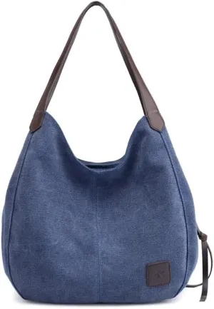 Womens Purses and Handbags Soft and Breathable Shoulder Bag for Women Tote Bag Canvas Hobo Bags Ladies Handbags