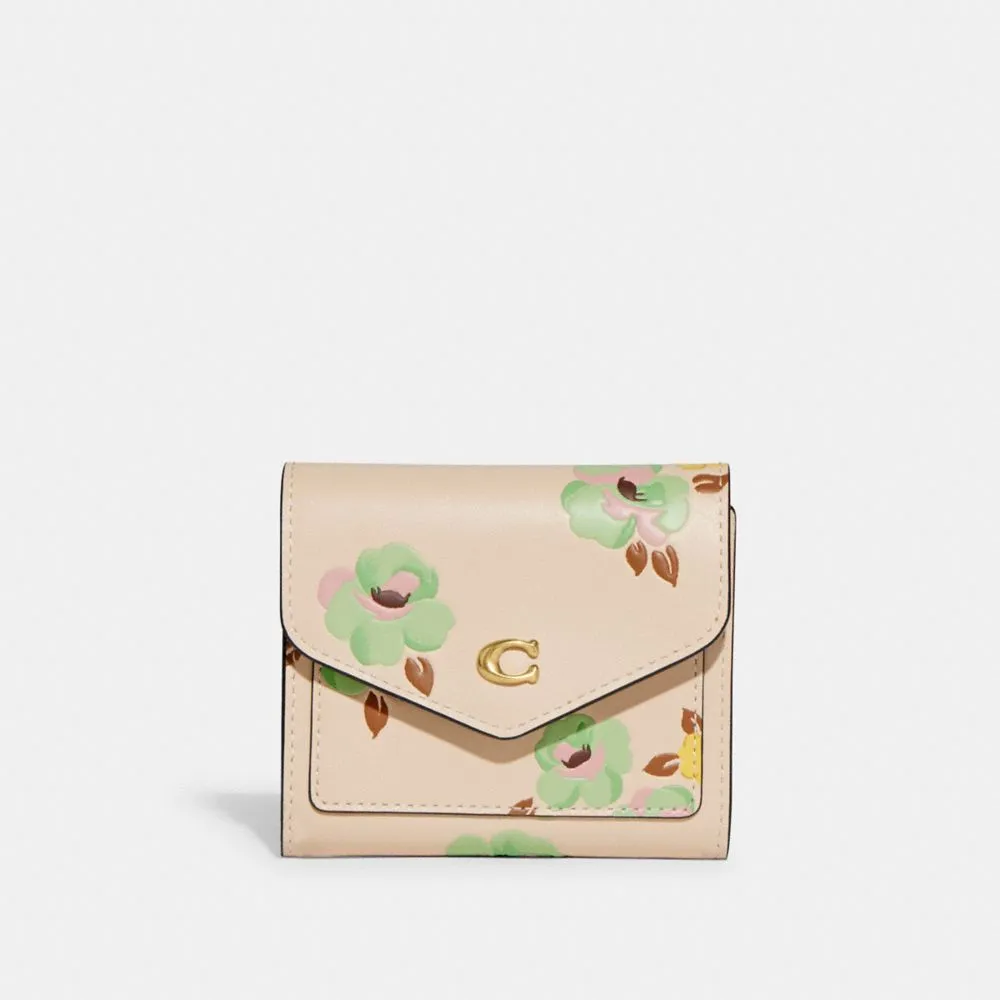 Wyn Small Wallet With Floral Print
